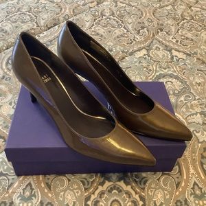 NWB Stuart Weitzman Pinot Old Gold Pumps Sz 9.5 M